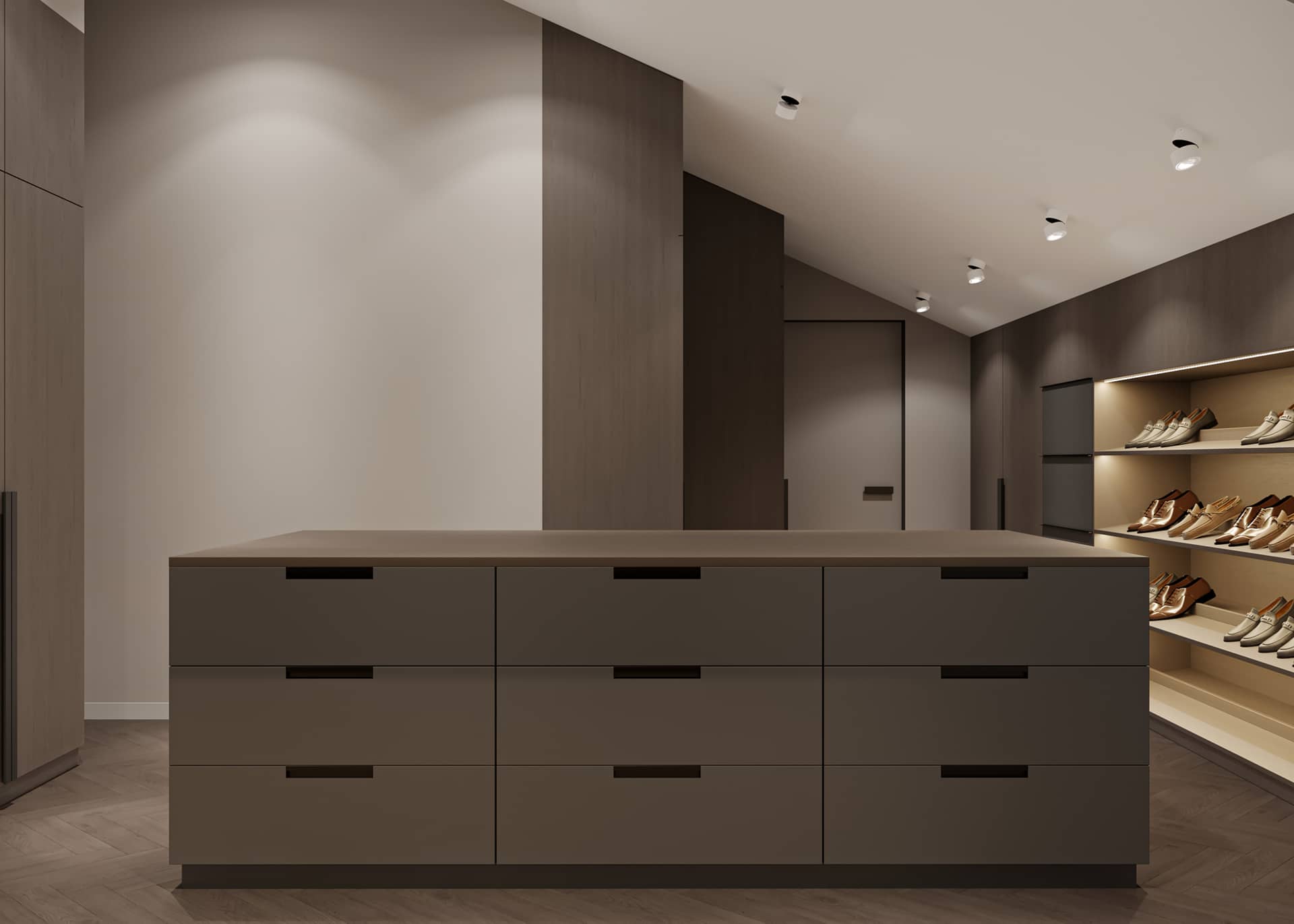 Комод в гардеробной